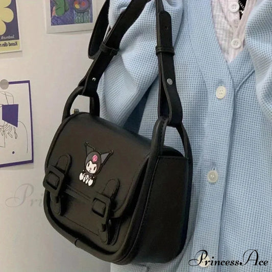 Cute Sanrio Kuromi Crossbody Shoulder Bag crossbody-250126