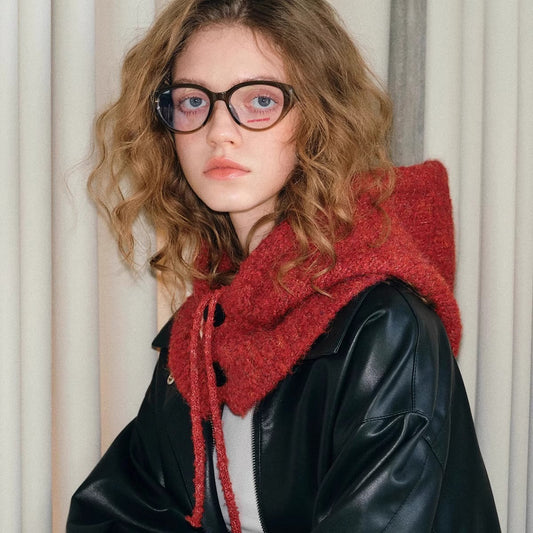 Vintage Balaclava Knit Neck Warmer Hat