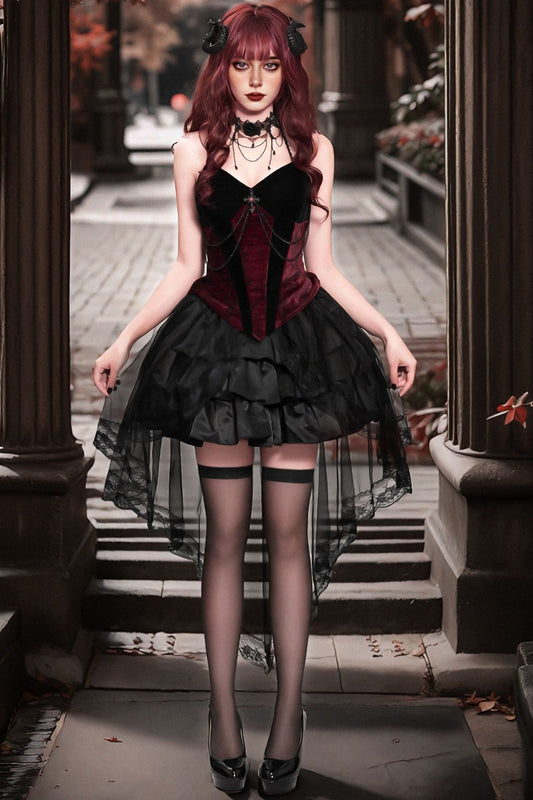 Vampire Lace Gothic Dress