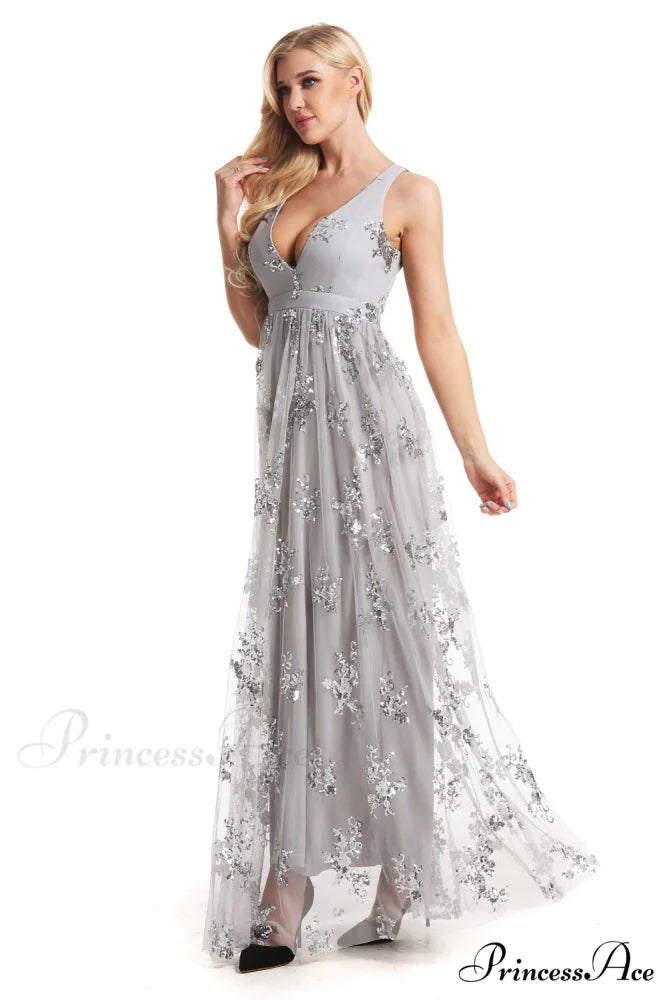 Daisy Pleated Stylish Tulle Formal Dress