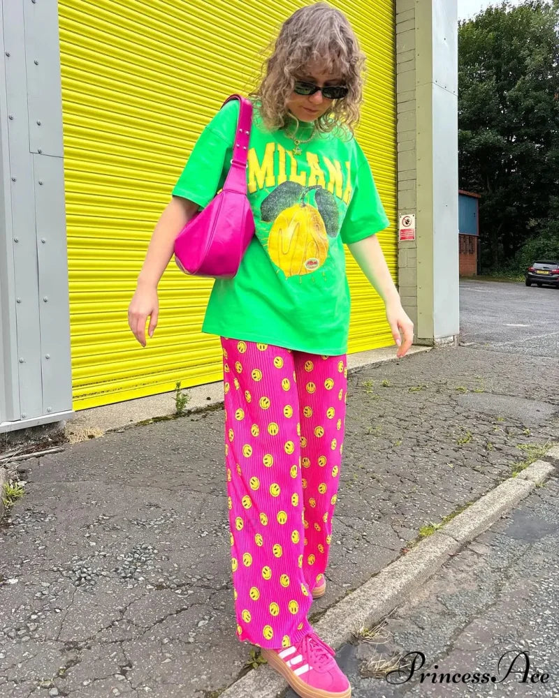 Dark Harajuku Adorable Citrus Graphic T-shirt t-shirt-250223