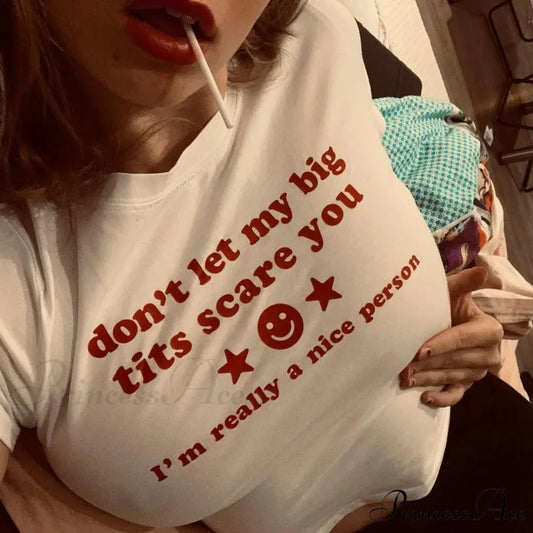 Dark Letter Print Infant Tee T-shirt WHITE / S t-shirt-250223