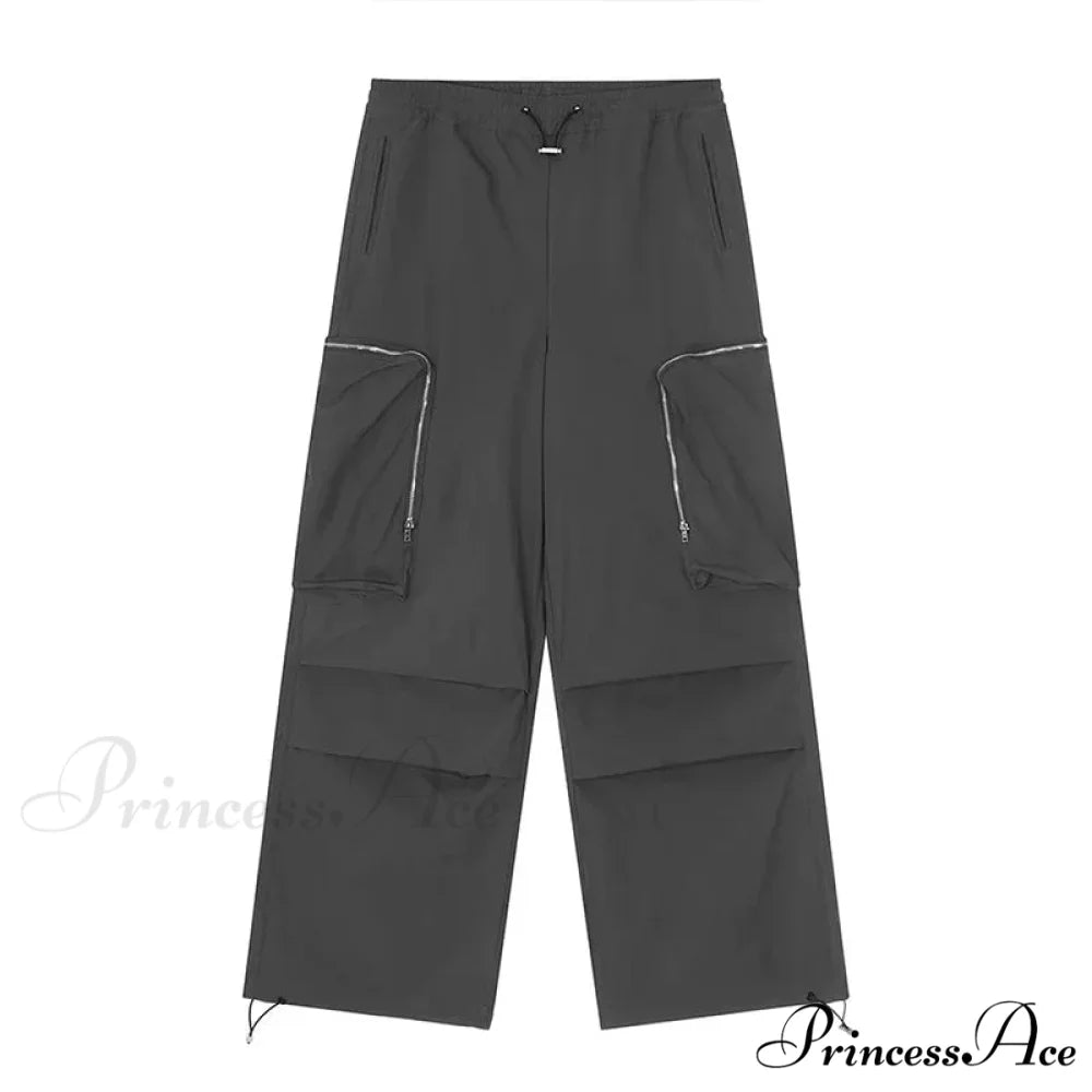 Dark Loose Cargo Urban Pants pants-241228