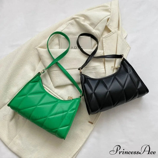 Dark Synthetic Leather Vintage Hobos Shoulder Bag shoulder-250126