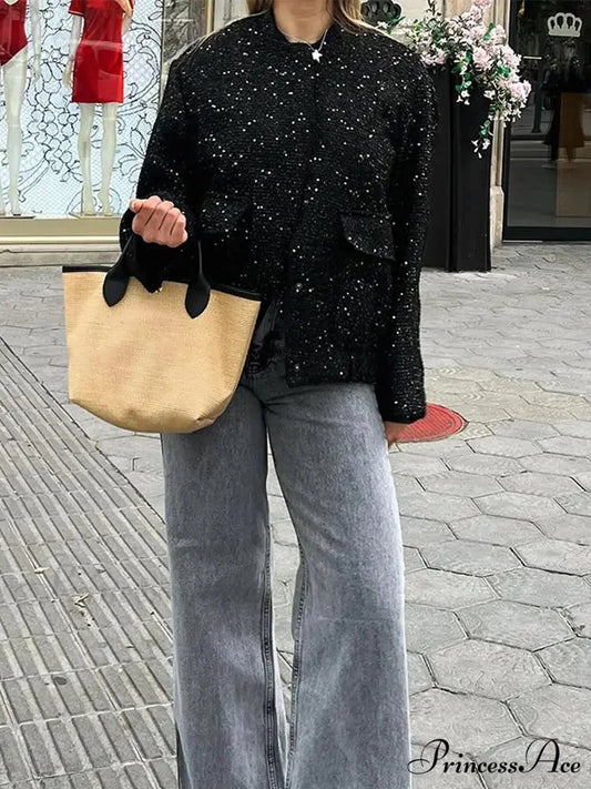 Dark Zipper Aviator Brief Jacket coats-241228