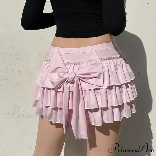 Delightful Lower-Waist Rose A-Line Skirt skirts-250223