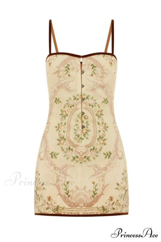 Delphi Elegant Dress XS / Floral