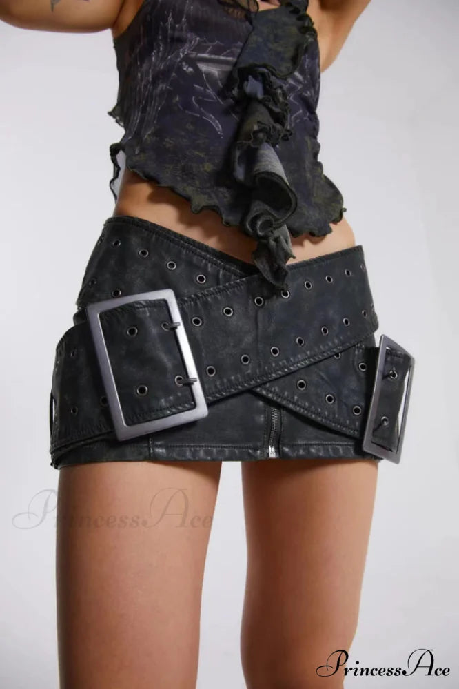 Denim Assassin Stylish Micro Mini Skirt