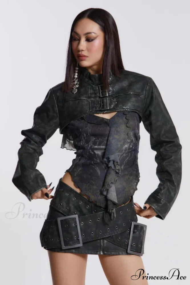 Denim Assassin Stylish Micro Mini Skirt