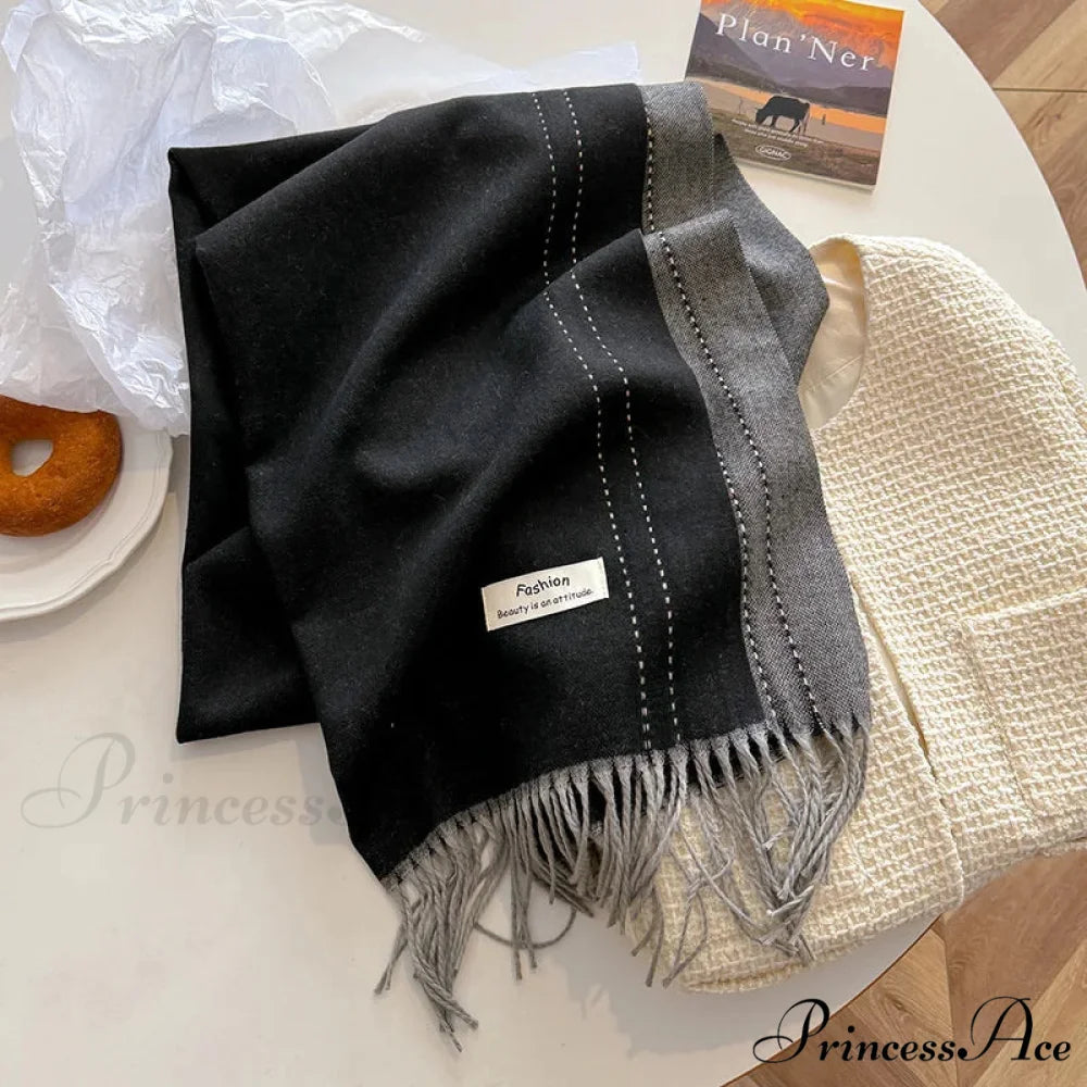 Dense Chunky Cashmere Winter Scarf color01 scarf-241228