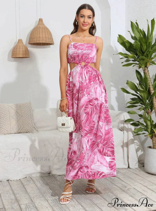 Design Straps Bohemian Dress