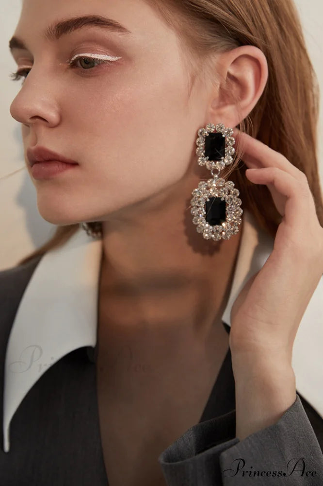 Dimond Elegant Dangle Earrings Picture