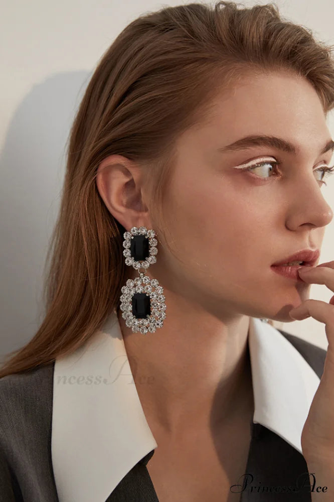 Dimond Elegant Dangle Earrings Picture