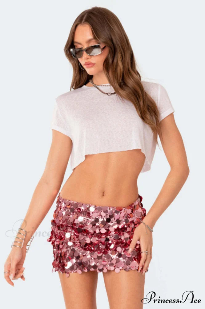 Disco Fever Stylish Mini Skirt S / 5#