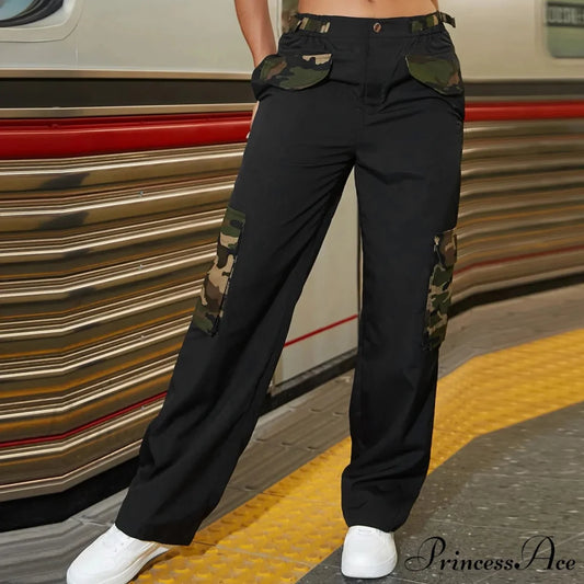 Disguise Side Pocket Turn of the Century Cargo Pants Black / L pants-241228