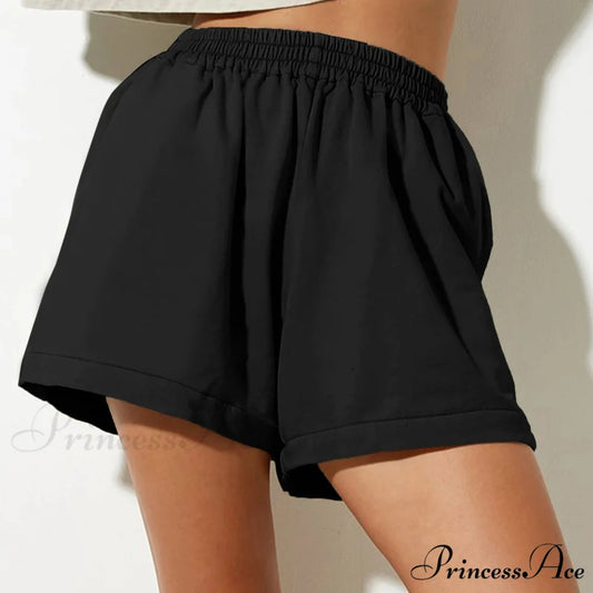 Durable Elevated Waist Joggers Brief Black / S short-250223