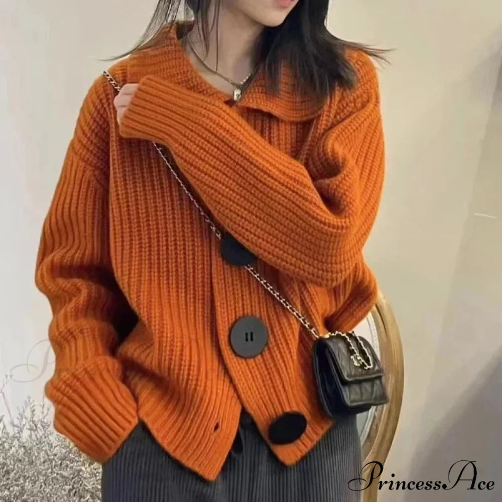 Durable Extended Sleeve Solo-Buttoned Cardigan cardigans-241228