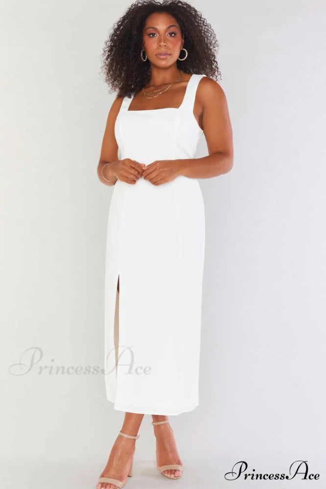 Eden Elegant Midi Dress