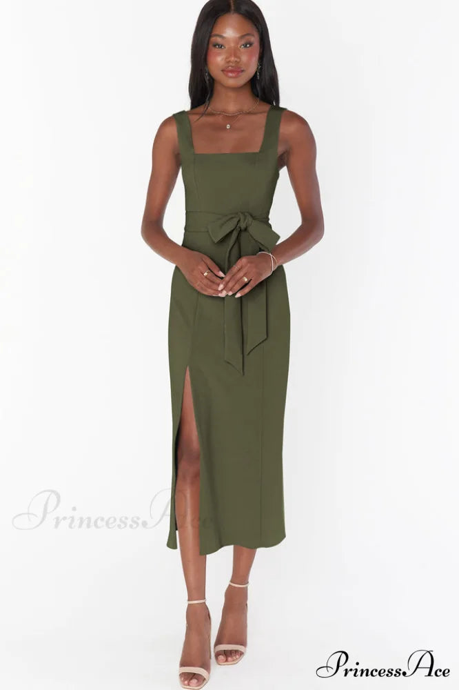 Eden Elegant Midi Dress
