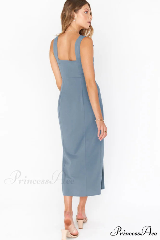 Eden Elegant Midi Dress