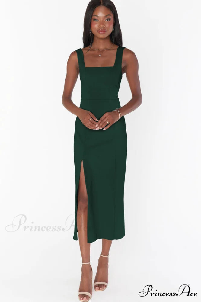 Eden Elegant Midi Dress