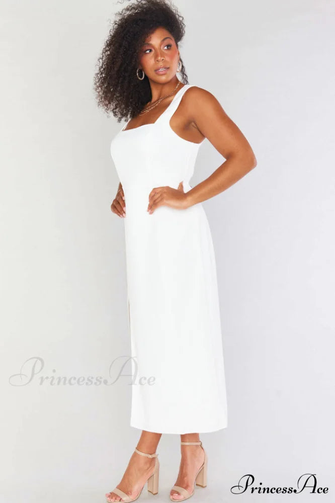 Eden Elegant Midi Dress