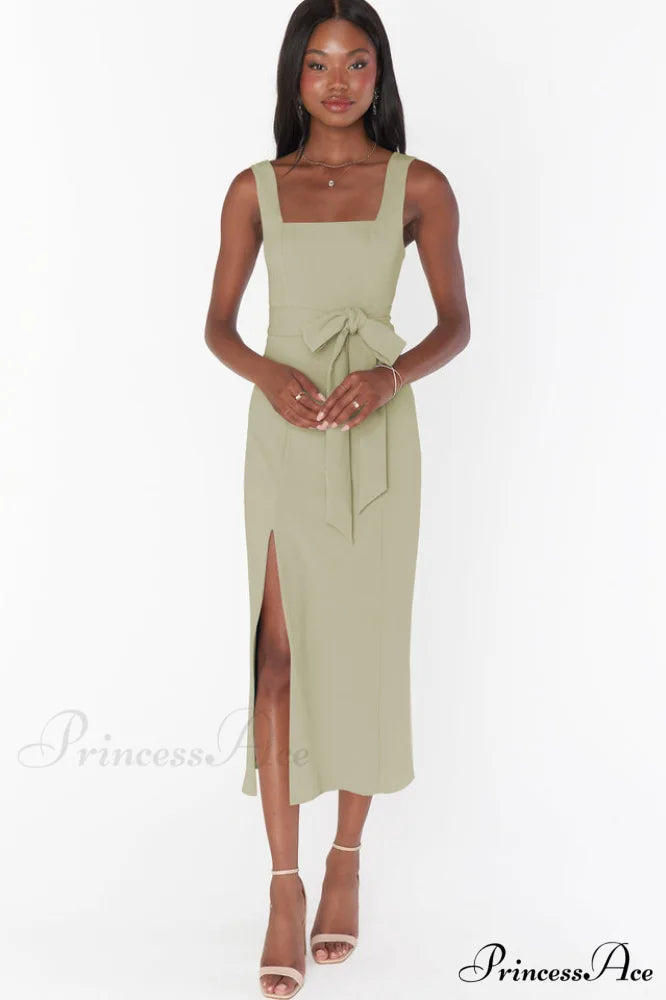 Eden Elegant Midi Dress
