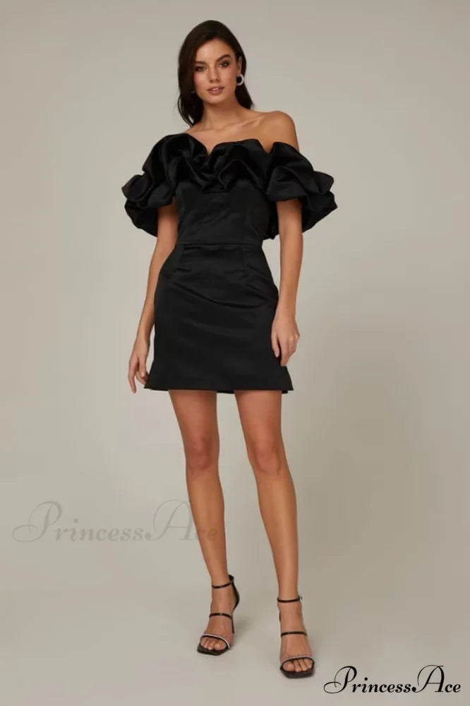 Elastic Mystic Stylish Satin Dress