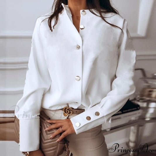 Elegant Bella Blouse XS / White