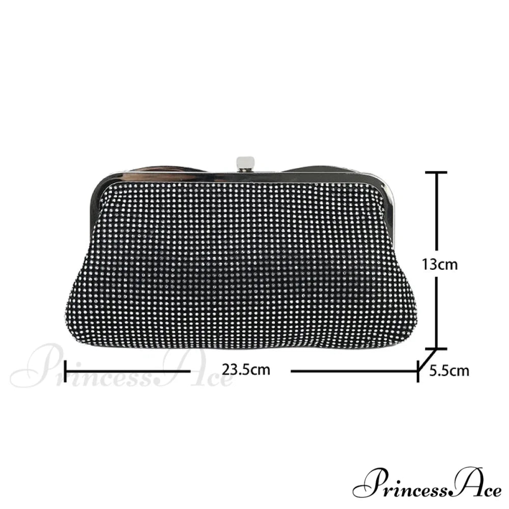 Elegant Square Shoulder Bag Basic Crossbody Bag clutchbag-250126