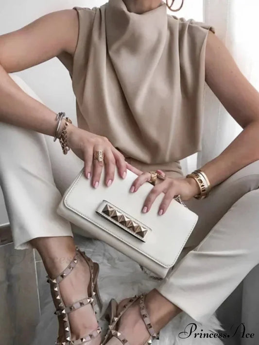 Ellia Women’s Top Tan / S