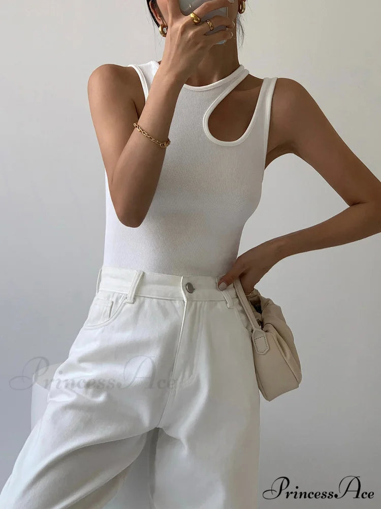 Ellis Cutout Graceful Tank Top