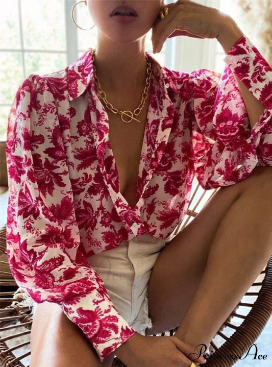 Ellit Shirt S / Floral