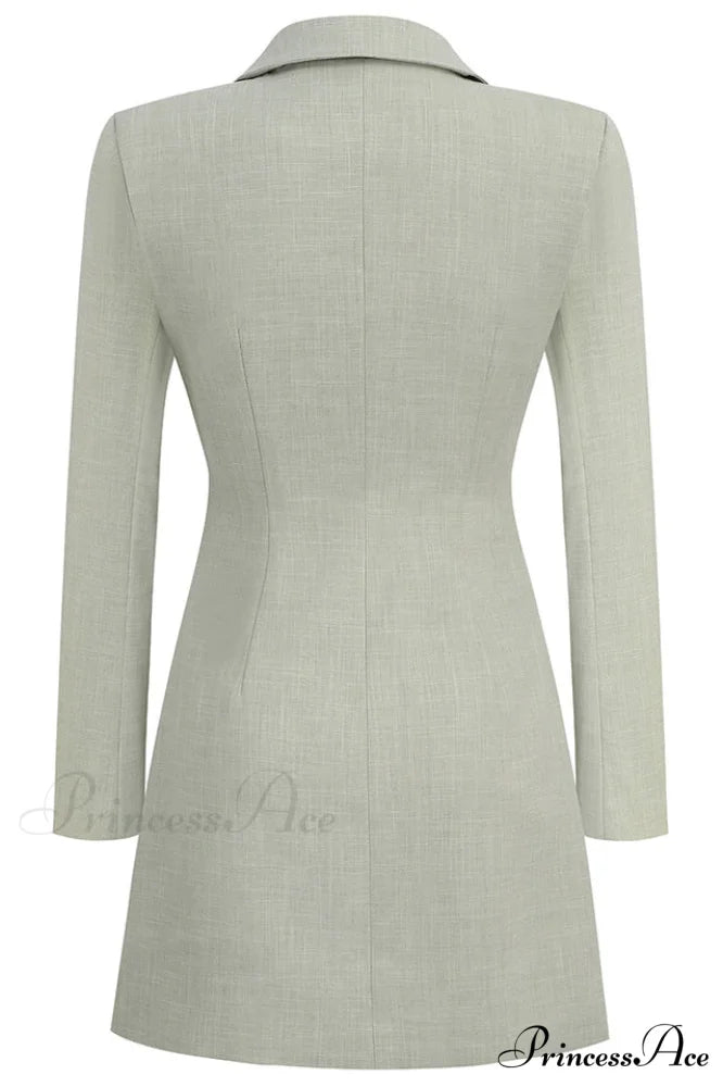 Emily Cut Stylish Out Blazer Dress