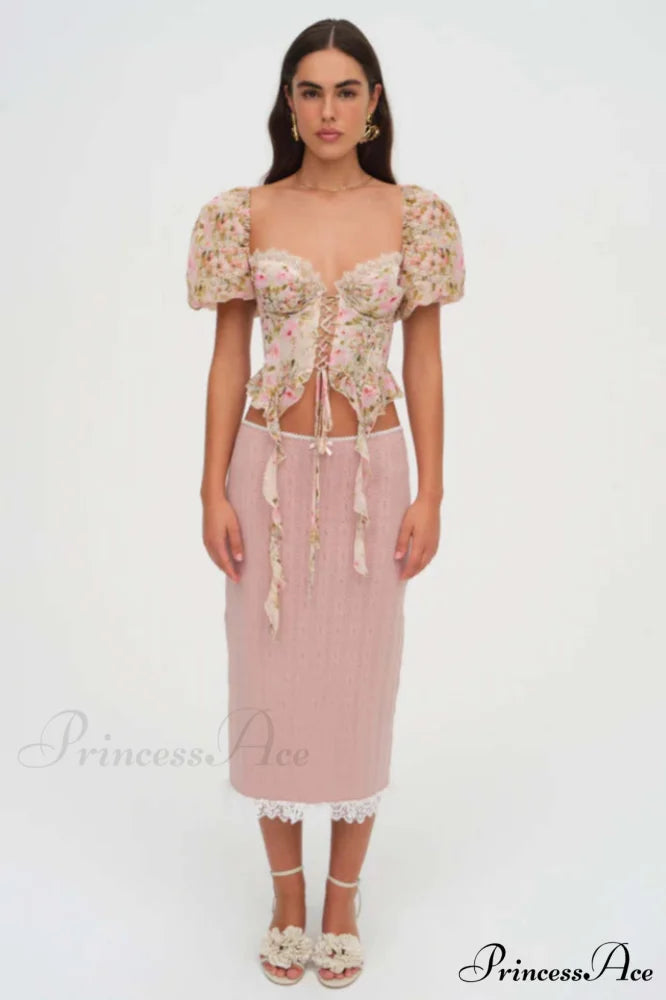 Emmaline Elegant Corset Top
