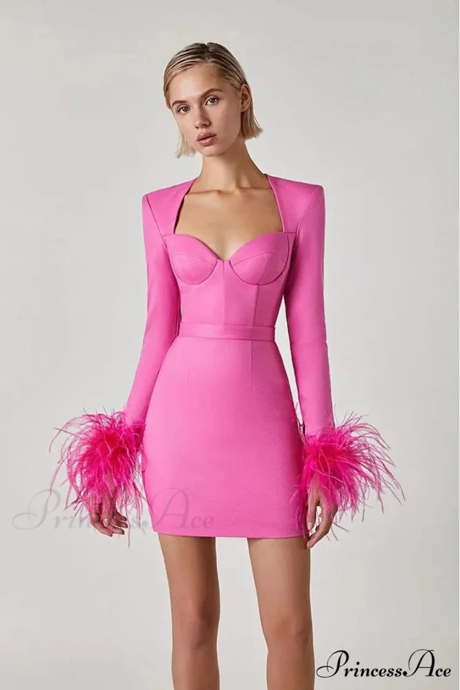 FAINA MINI Stylish DRESS PINK