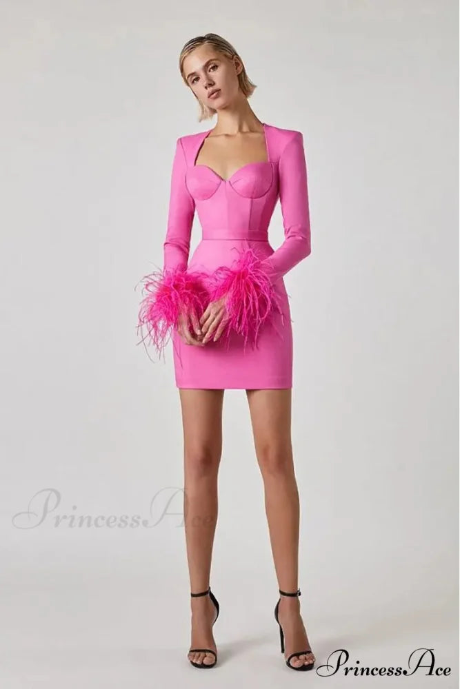FAINA MINI Stylish DRESS PINK