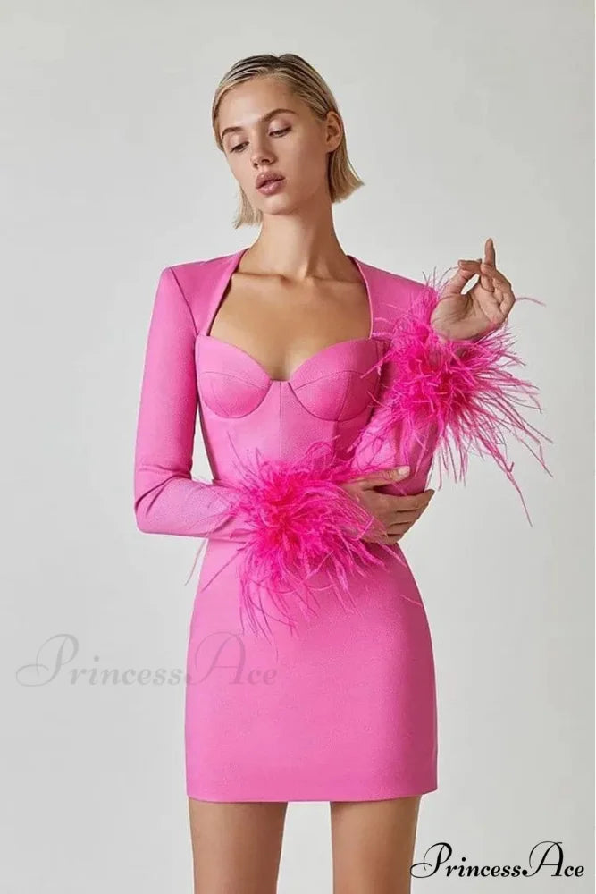 FAINA MINI Stylish DRESS PINK