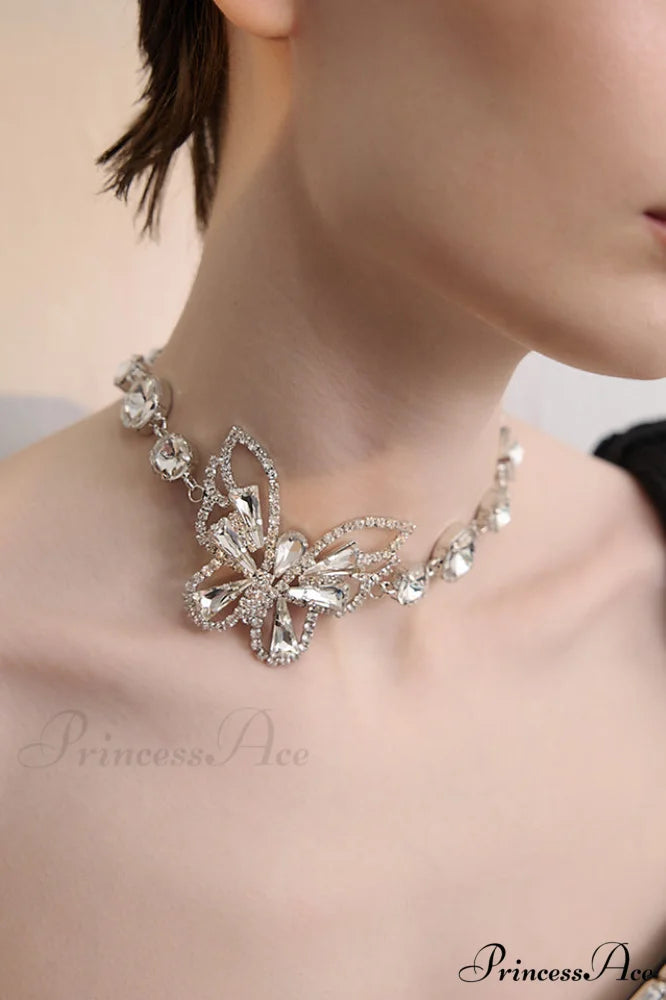 Fashion Charm Stylish Choker Necklace Silver