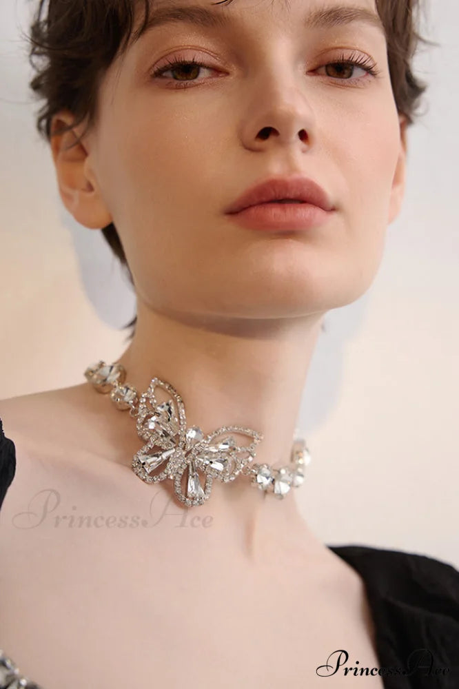Fashion Charm Stylish Choker Necklace Silver