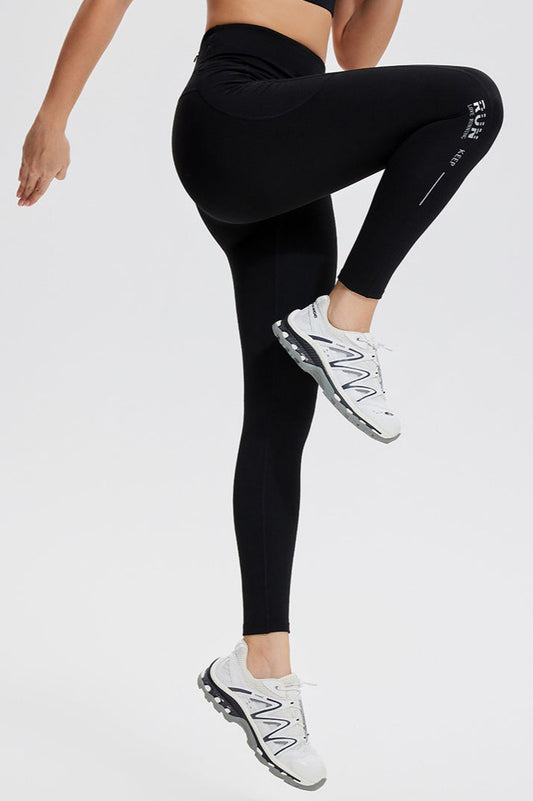 Thermal High-Rise Fleece Lined Running Yoga Leggings