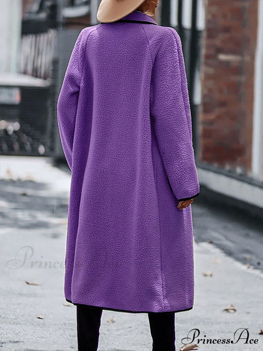 Fleece Charming Solid Coat