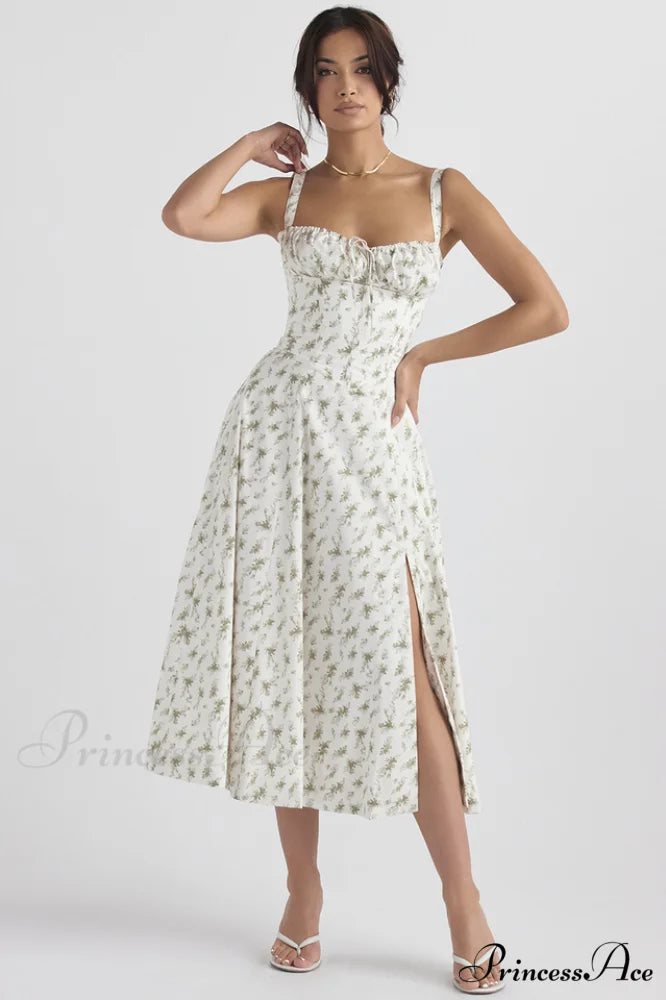 Floral Elegant Print Sundress