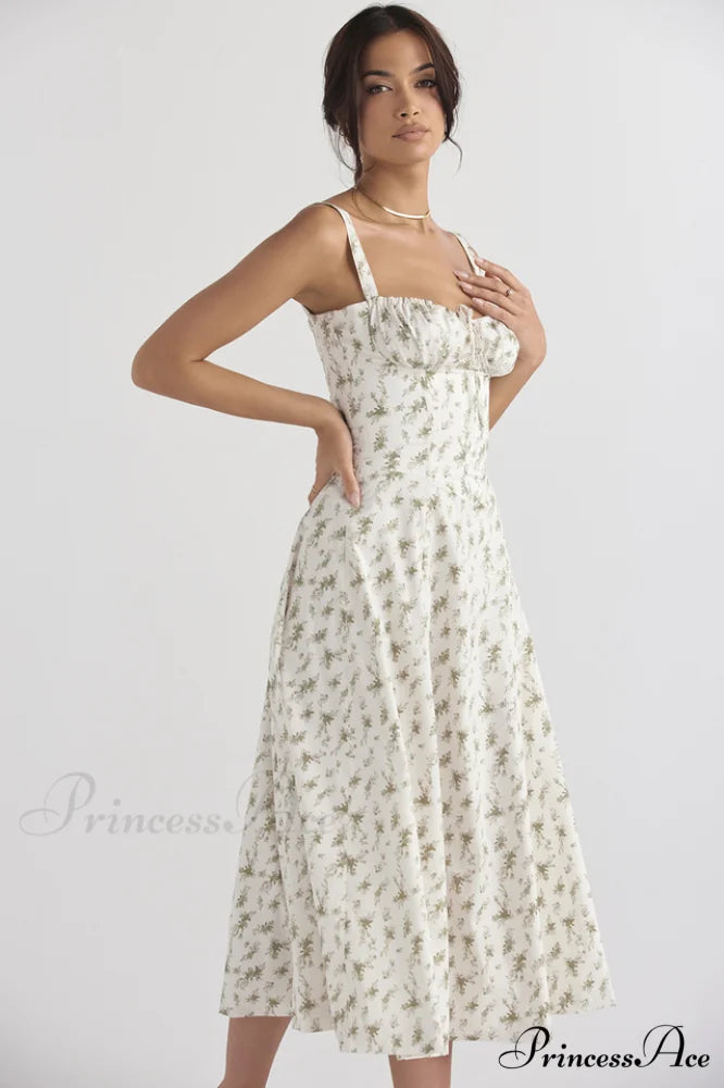 Floral Elegant Print Sundress