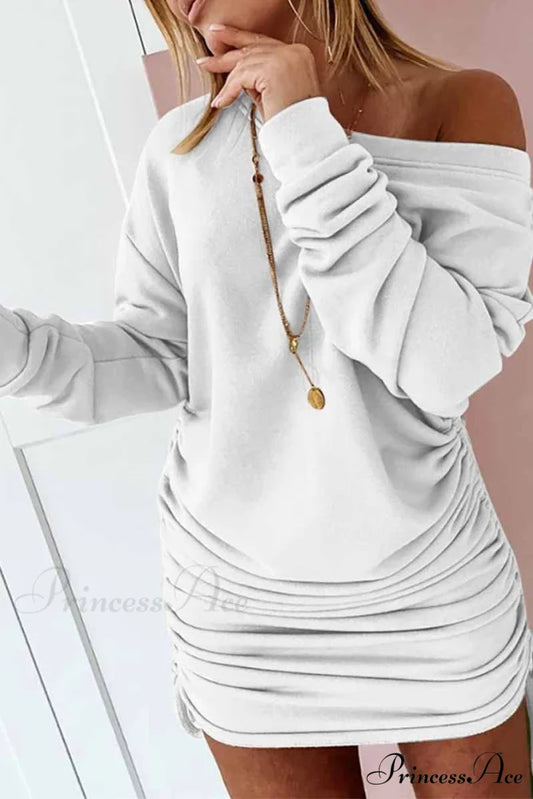 Florcoo Sleeveless Lace-Up Trendy Single-Breasted Denim Midi Dress S / White