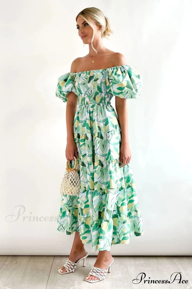 Flossy Elegant Midi Dress
