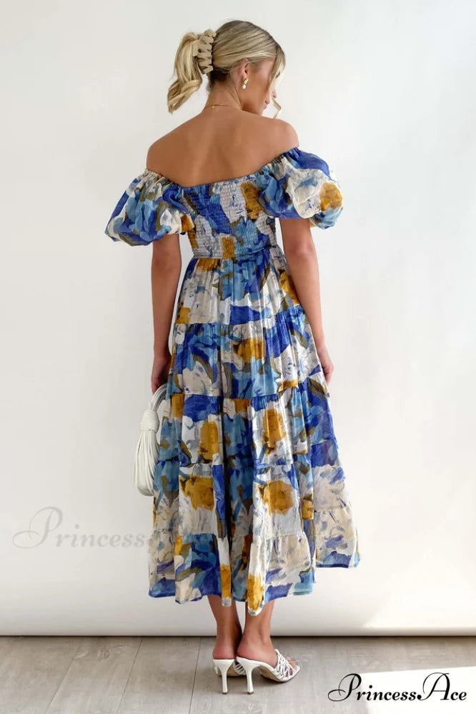 Flossy Elegant Midi Dress
