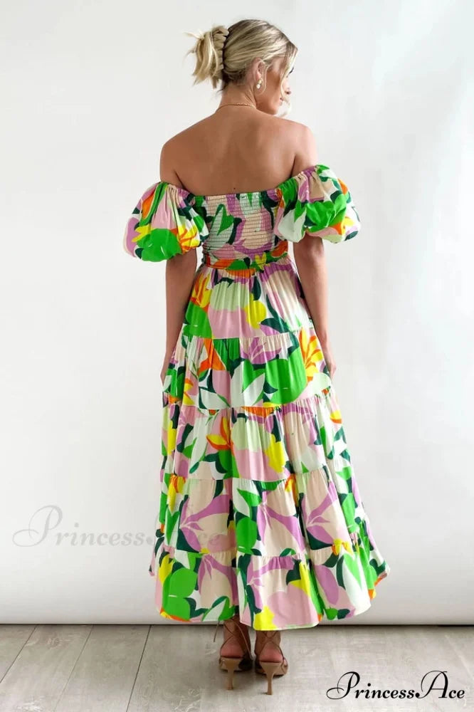 Flossy Elegant Midi Dress