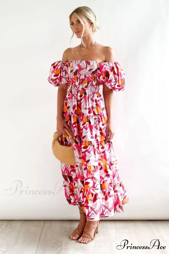 Flossy Elegant Midi Dress