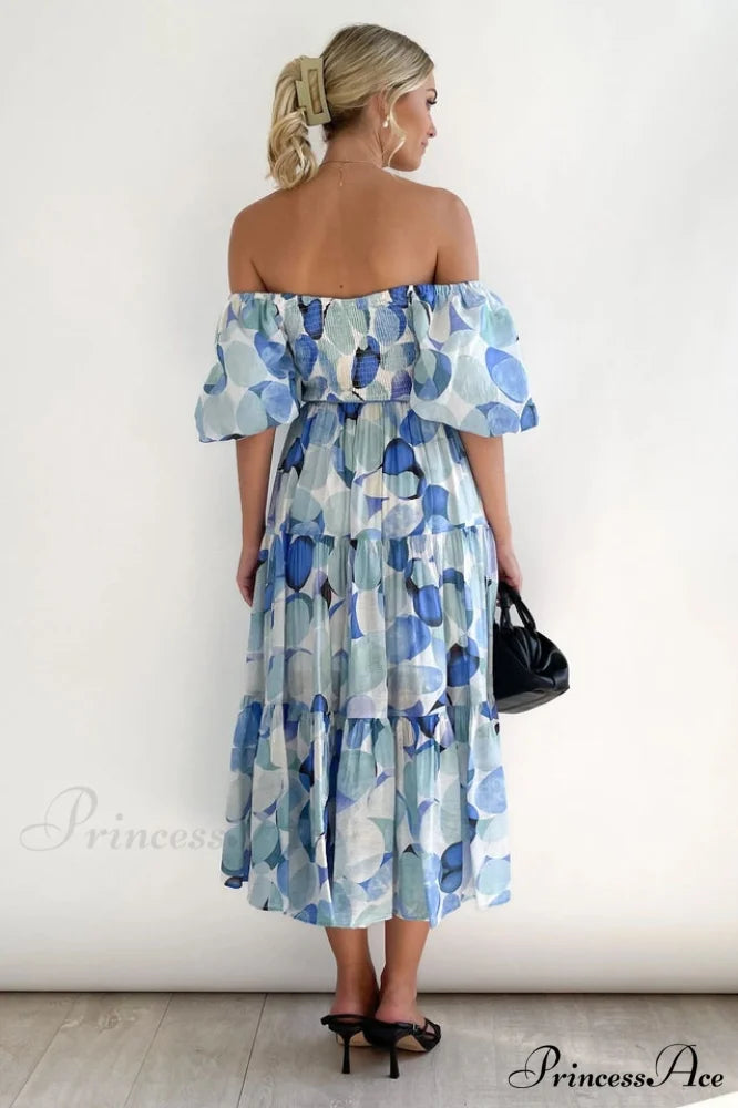 Flossy Elegant Midi Dress